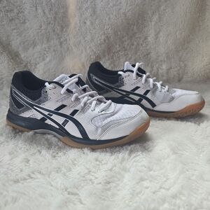 ASICS GEL-Rocket 9 | Women's Size 8.5 | White & Black